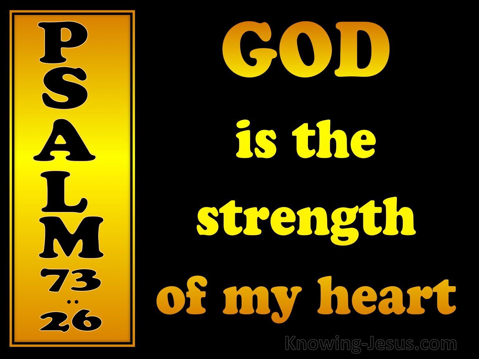 What Does Psalm 73 26 Mean 
